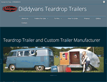 Tablet Screenshot of diddyvans.co.uk